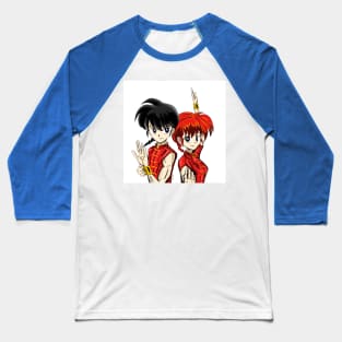 the ranma martial artist, half man half girl Baseball T-Shirt